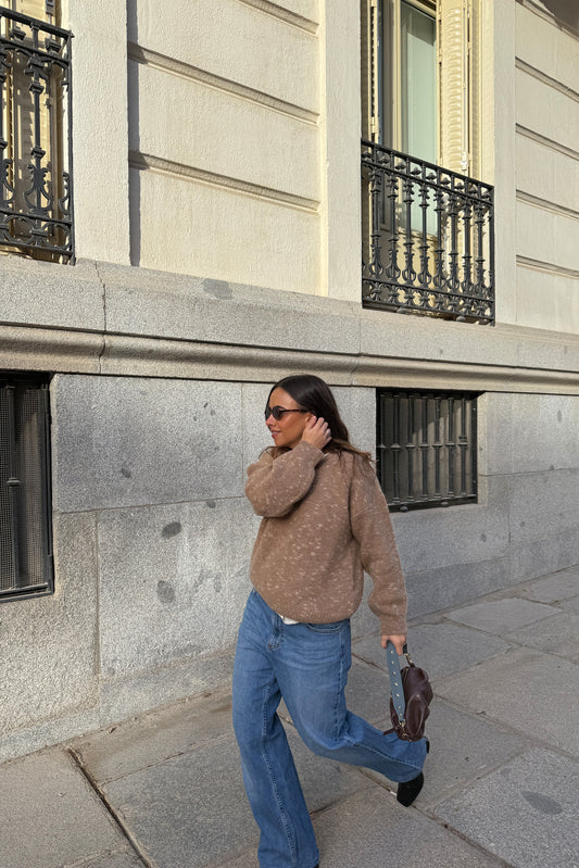 MOHAIR CROP SWEATER 3
