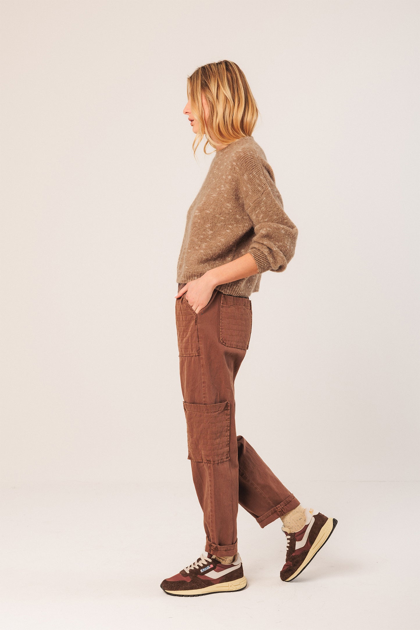 MOHAIR CROP SWEATER