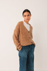 BUTTONED CARDIGAN JACKET