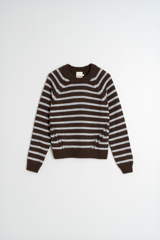 [CL] BICOLOR STRIPED SWEATER 8