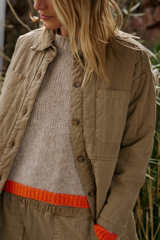 BICOLOR KNITTED SWEATER 5