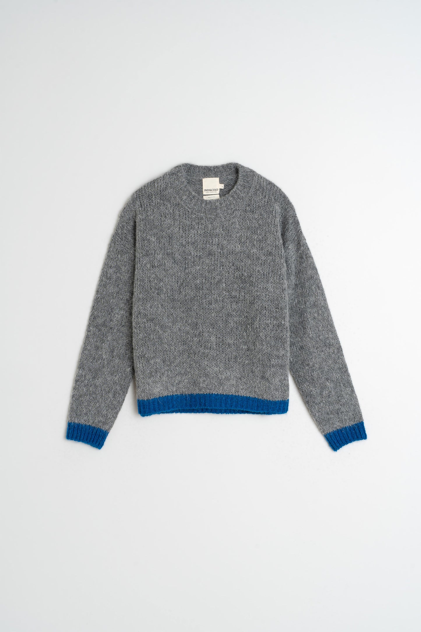 BICOLOR KNITTED SWEATER