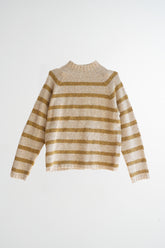 STRIPED CONTRAST SWEATER