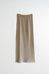 RIBBED KNIT SKIRT