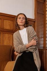 LONG KNIT CARDIGAN