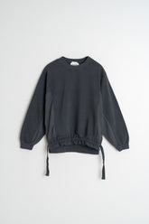 COTTON TERRY LOOPED SWEATSHIRT