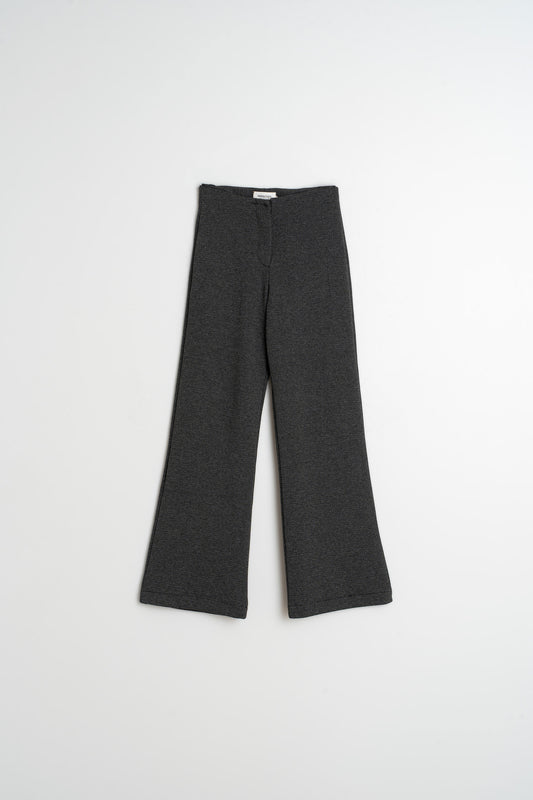 DOUBLE JACQUARD KNITTED PANTS