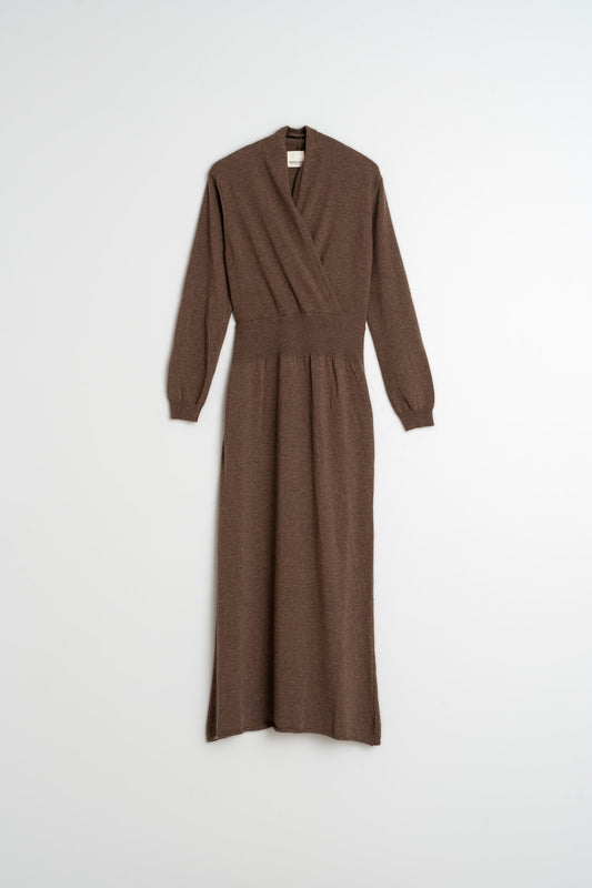 [CL] LONG CASHMERE DRESS 14