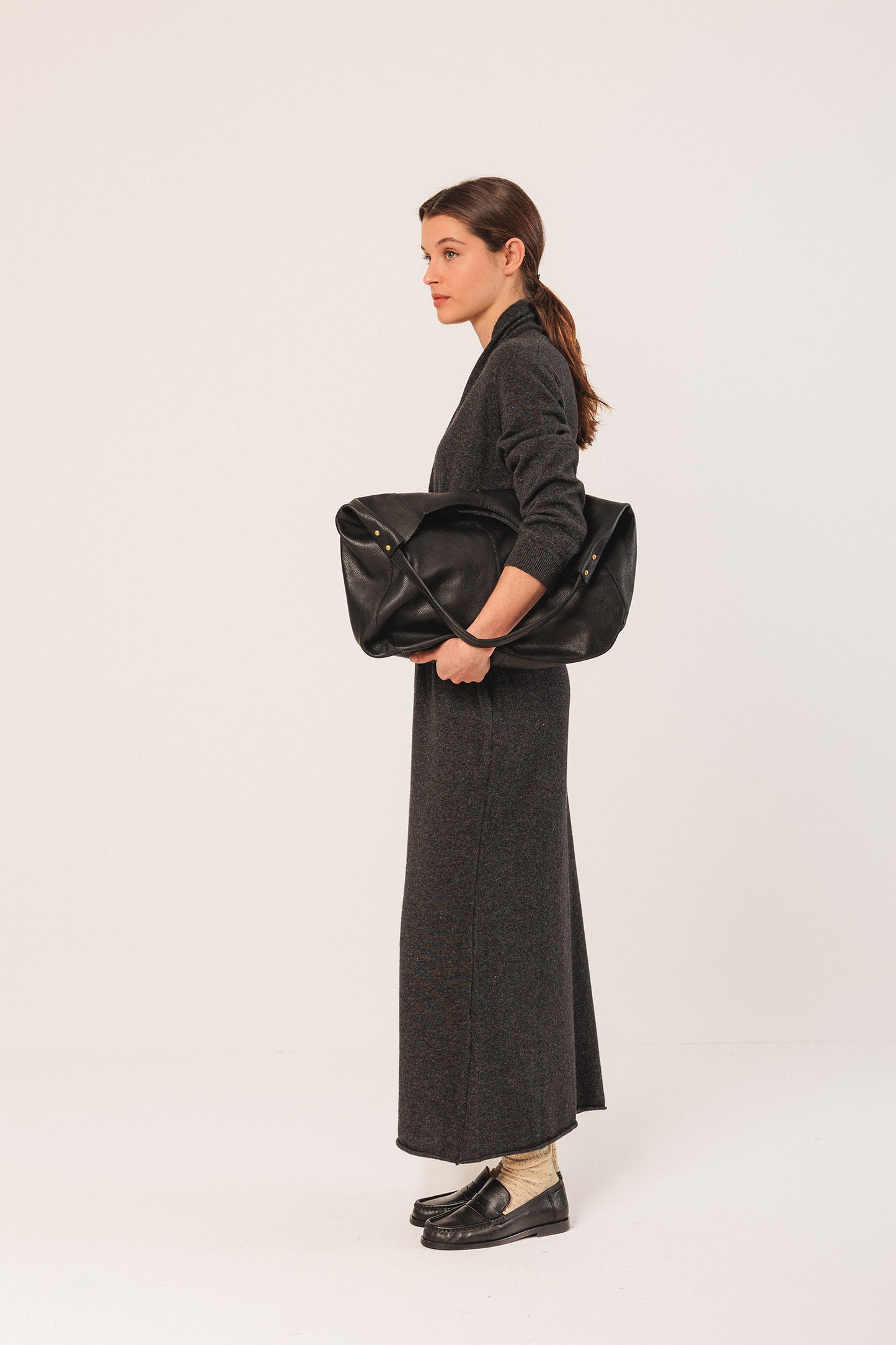 LONG CASHMERE DRESS