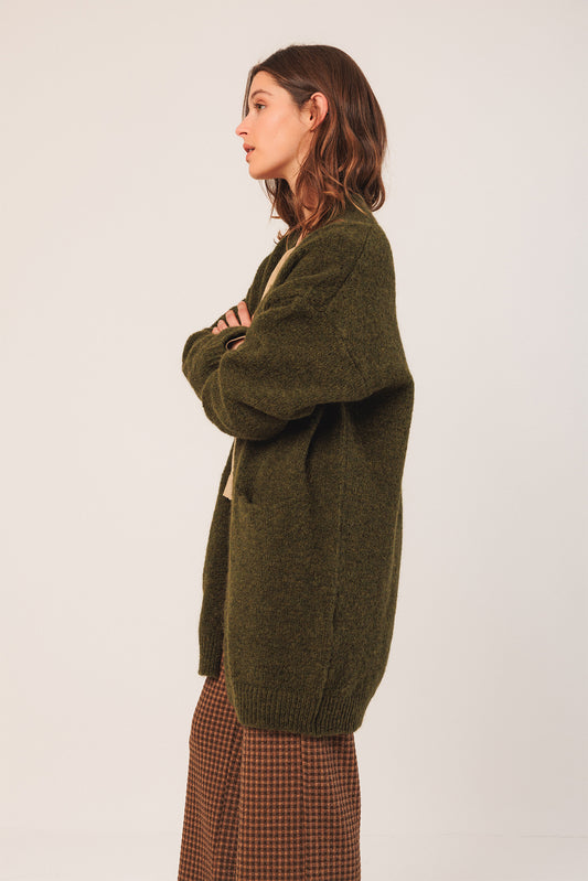 LONG MOHAIR JACKET