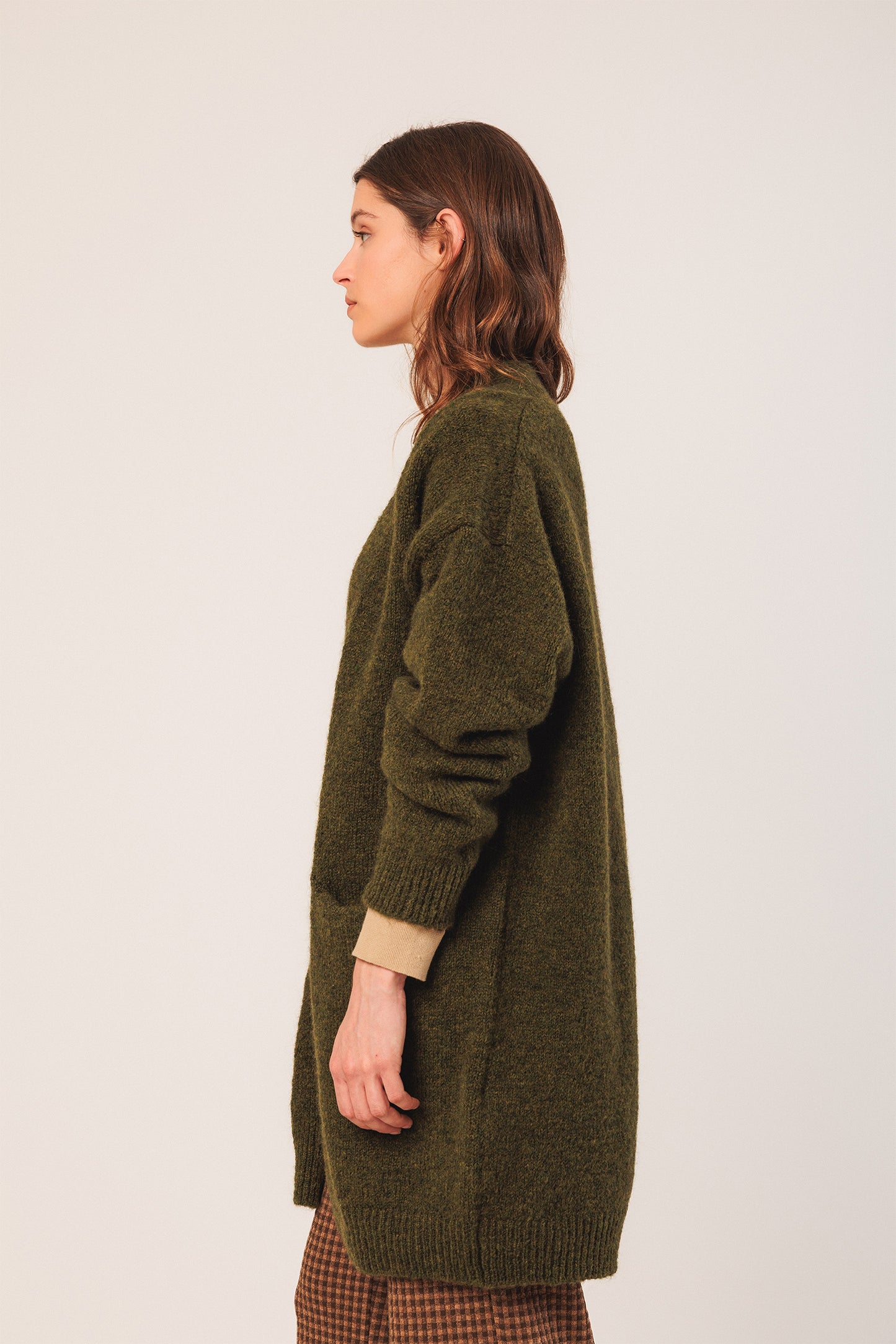 LONG MOHAIR JACKET