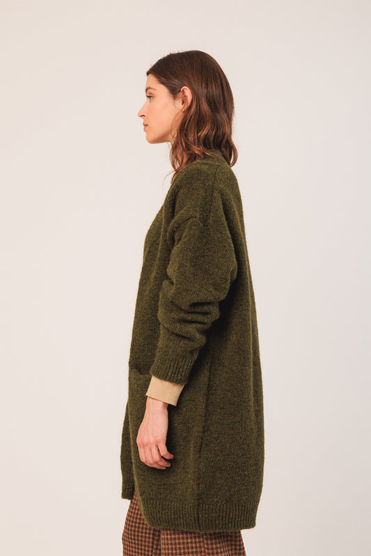 LONG MOHAIR JACKET