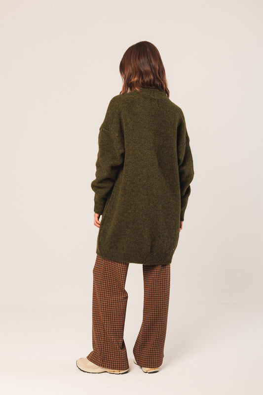 LONG MOHAIR JACKET 4
