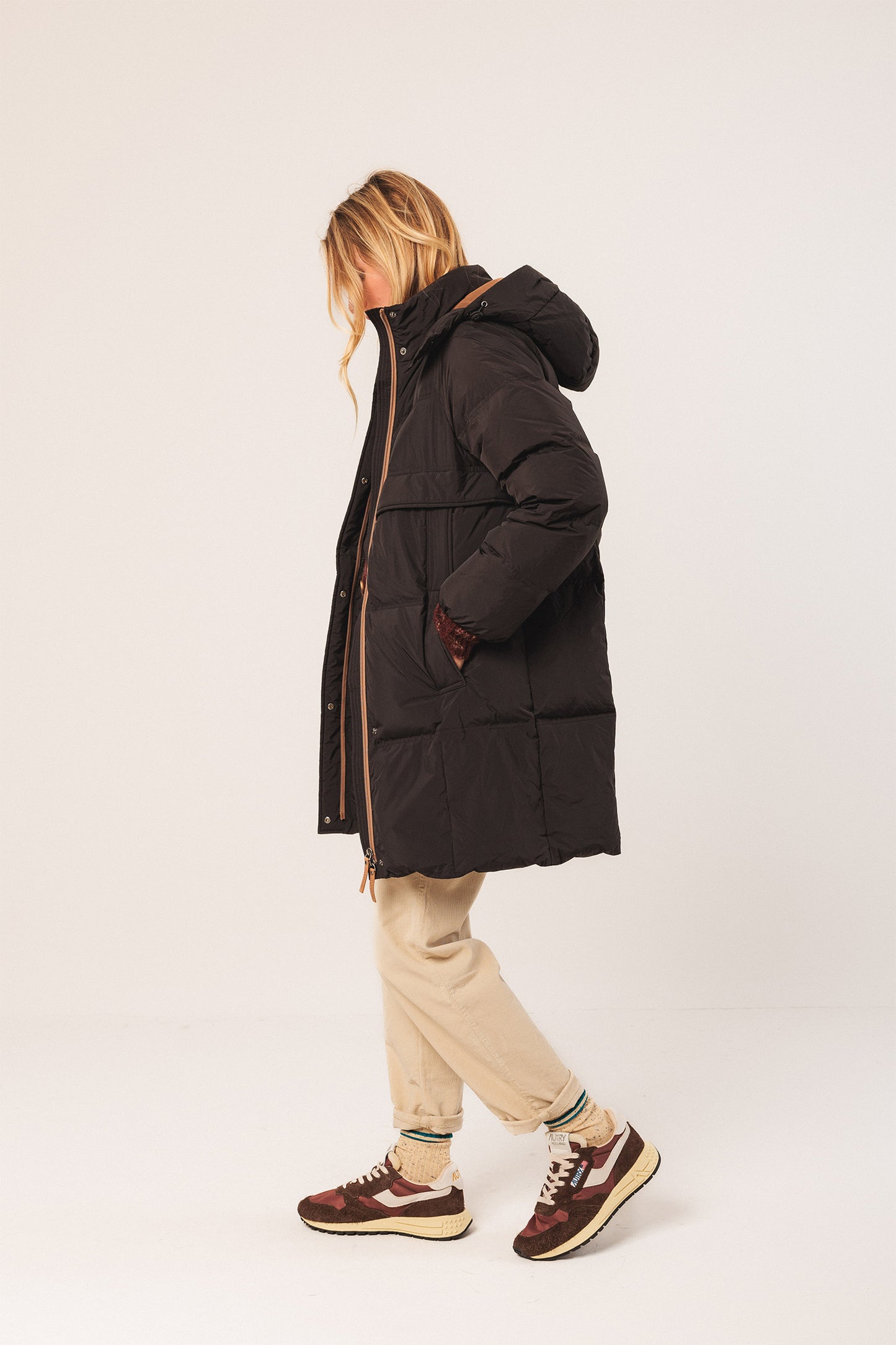 3/4 QUILTED COAT