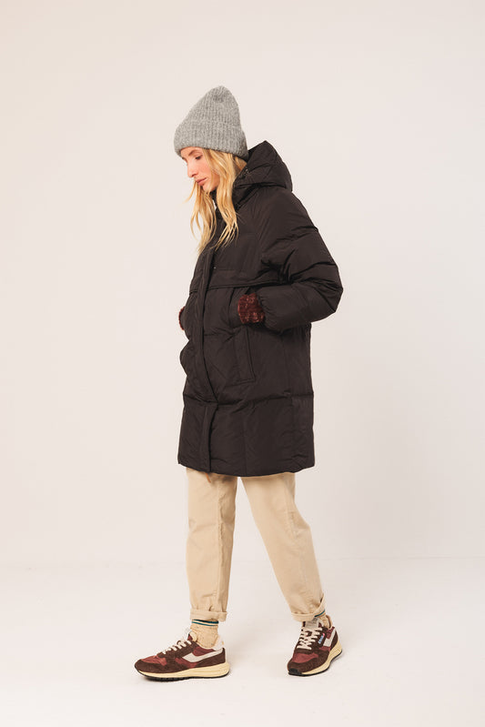 3/4 QUILTED COAT 4