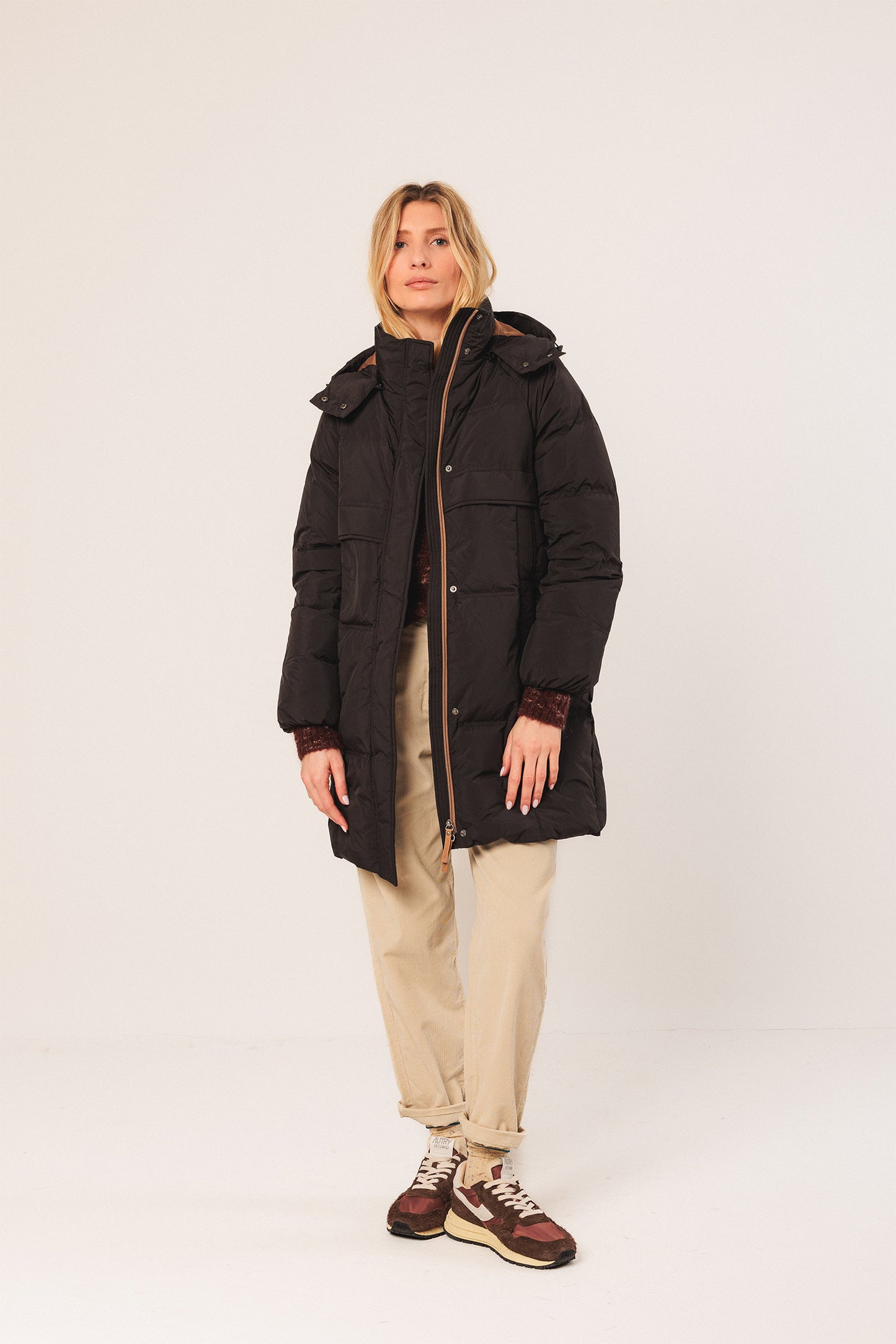 3/4 QUILTED COAT
