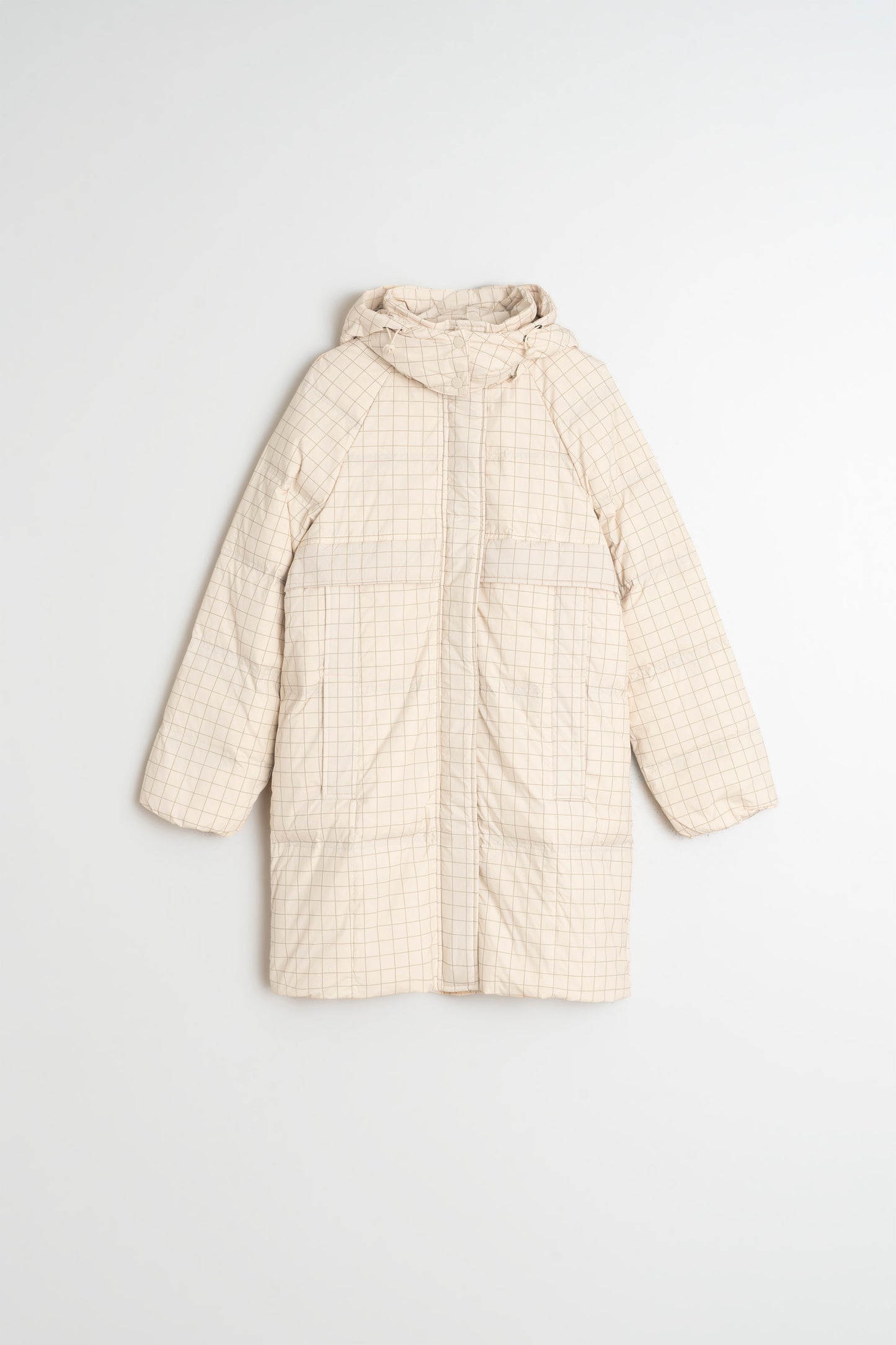 3/4 PLAID COAT