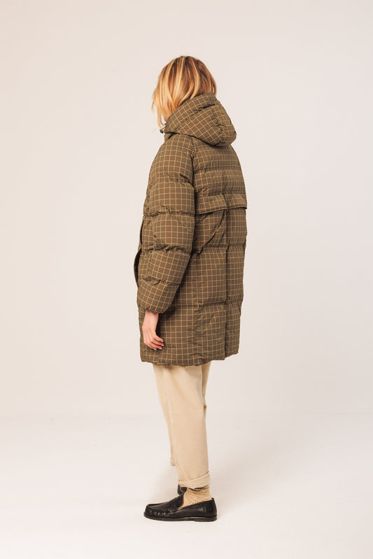3/4 PLAID COAT 3