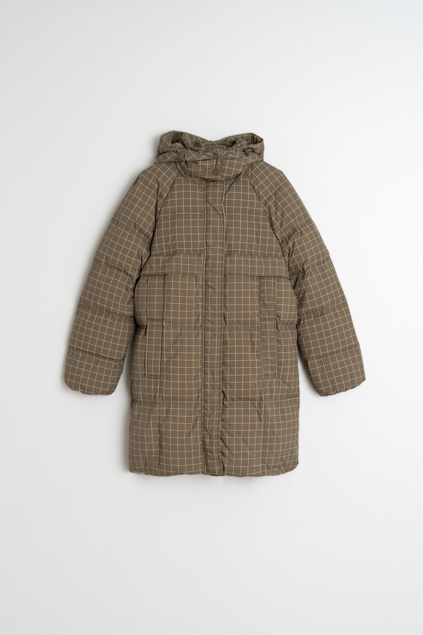 3/4 PLAID COAT