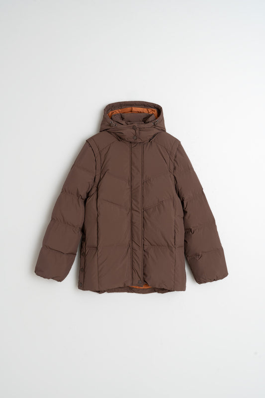 PLAIN QUILTED COAT