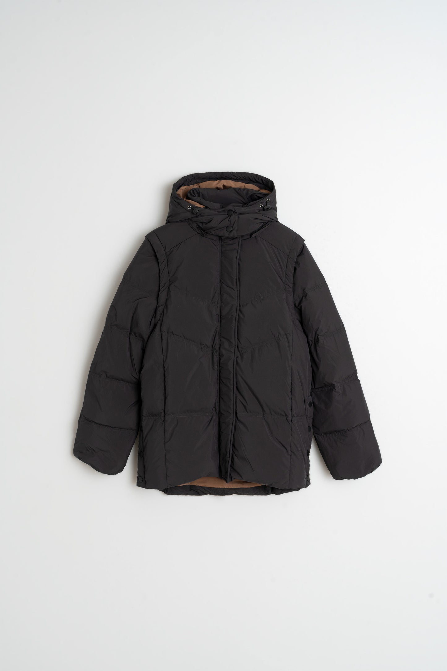 PLAIN QUILTED COAT