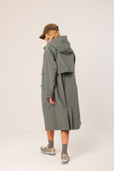 ADJUSTABLE WAIST TRENCH COAT
