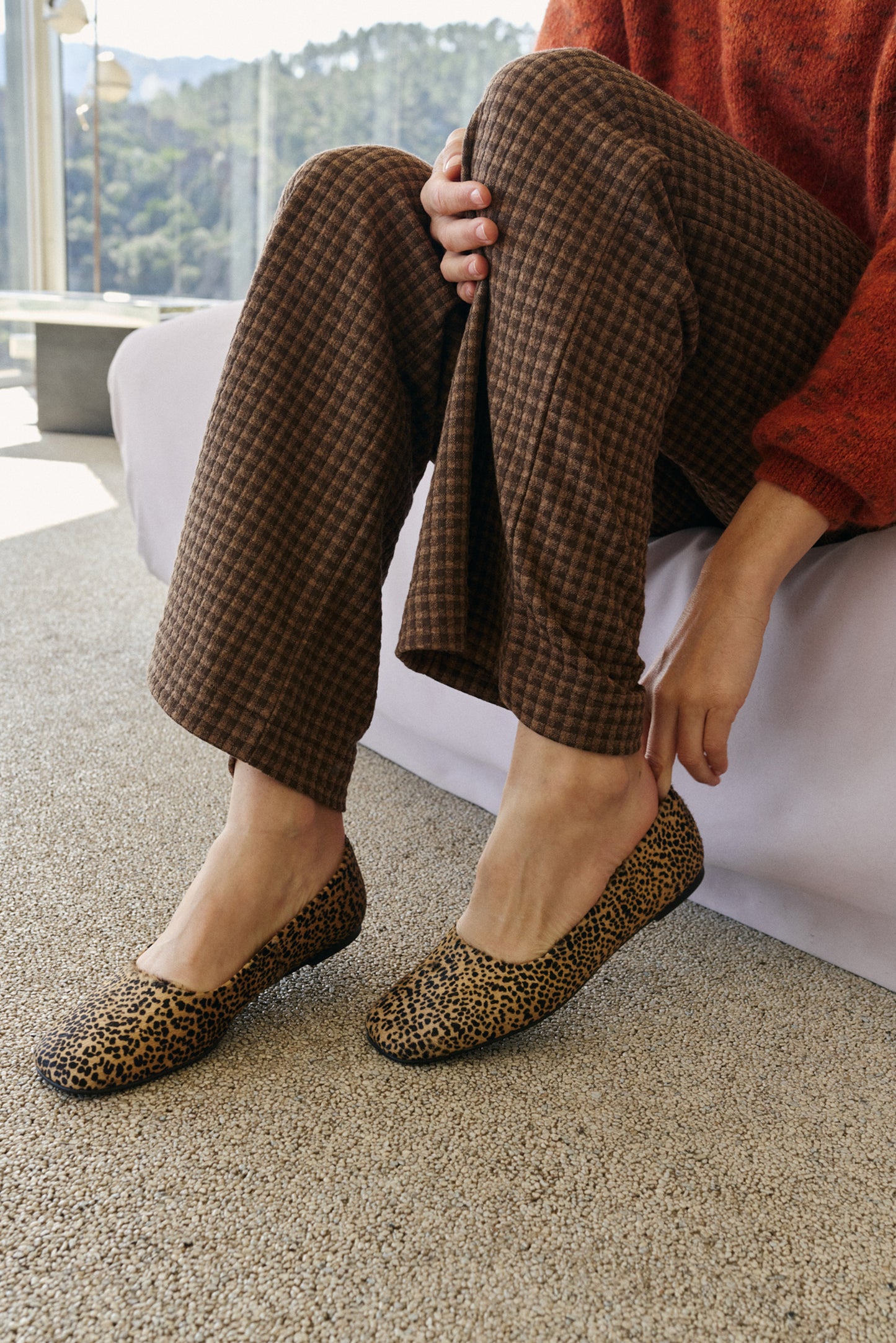 HORSEHAIR BALLET FLAT
