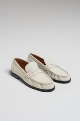 COWHIDE LEATHER MOCCASIN