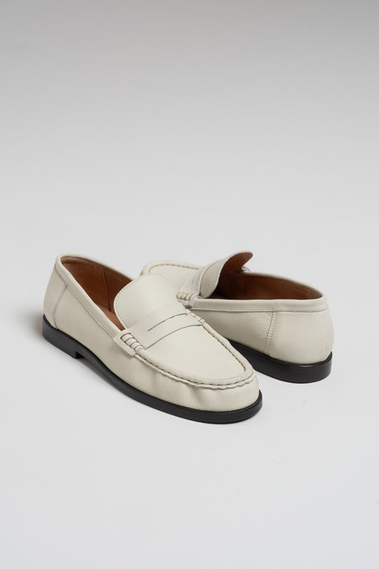 COWHIDE LEATHER MOCCASIN