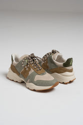 [CL] BASKET MULTICOLORE EN CUIR