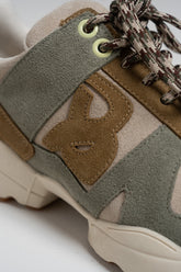 BASKET MULTICOLORE EN CUIR