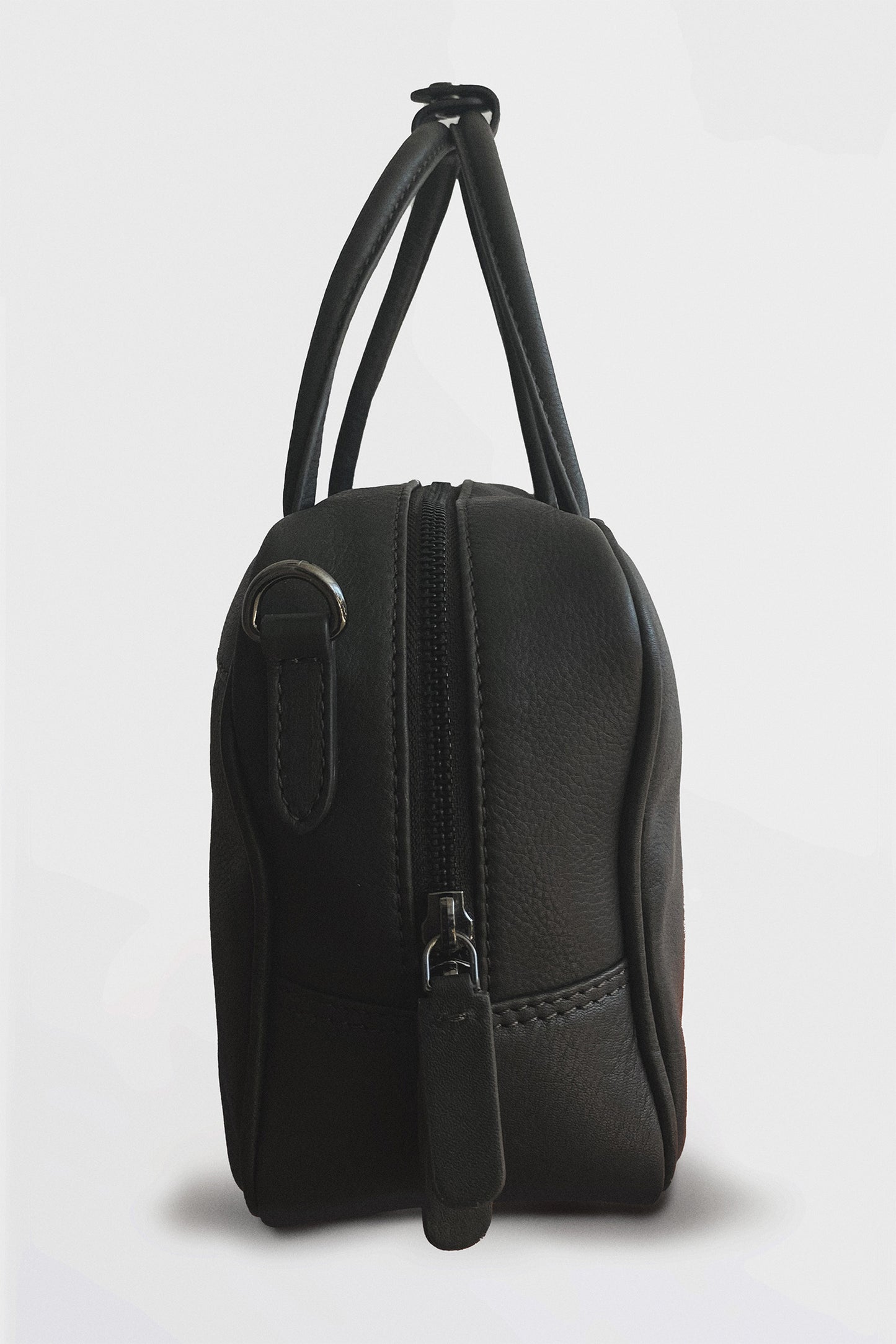MINI BOWLING LEATHER  BAG