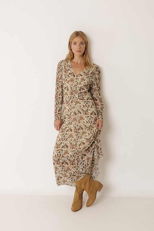 [CL] LANTERN SLEEVE DRESS 6