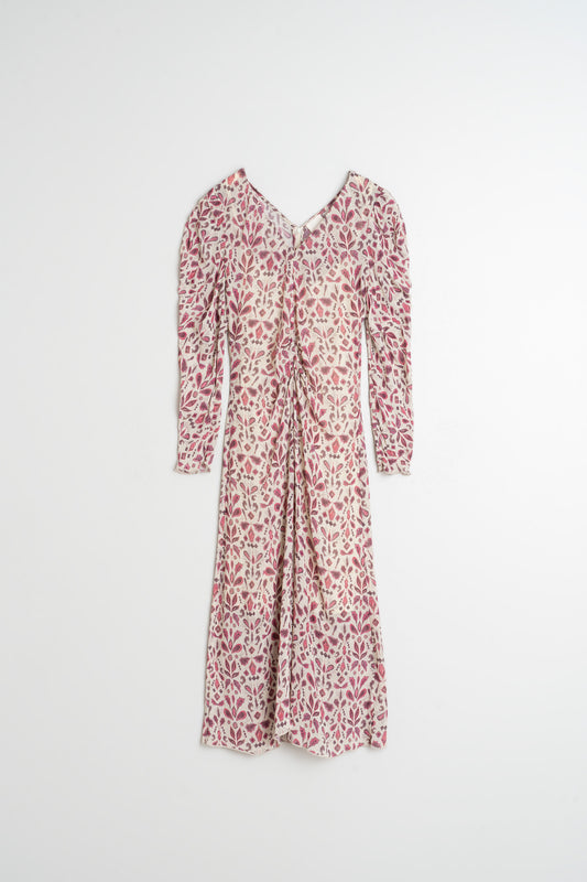 LANTERN SLEEVE DRESS