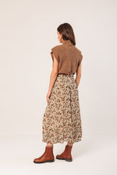 BATIK MIDI SKIRT