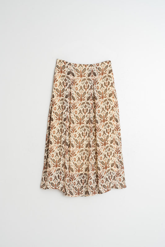 BATIK MIDI SKIRT