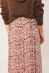 BATIK MIDI SKIRT