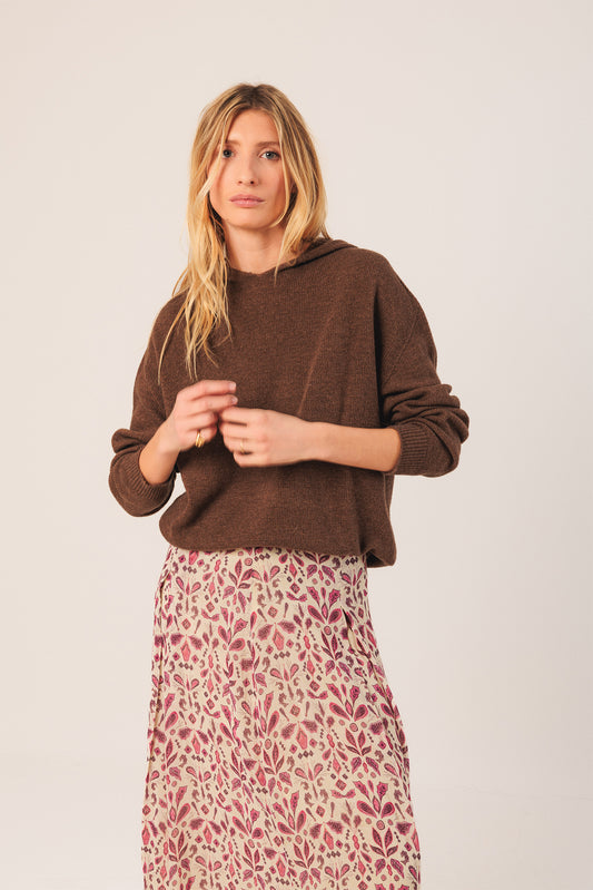 BATIK MIDI SKIRT