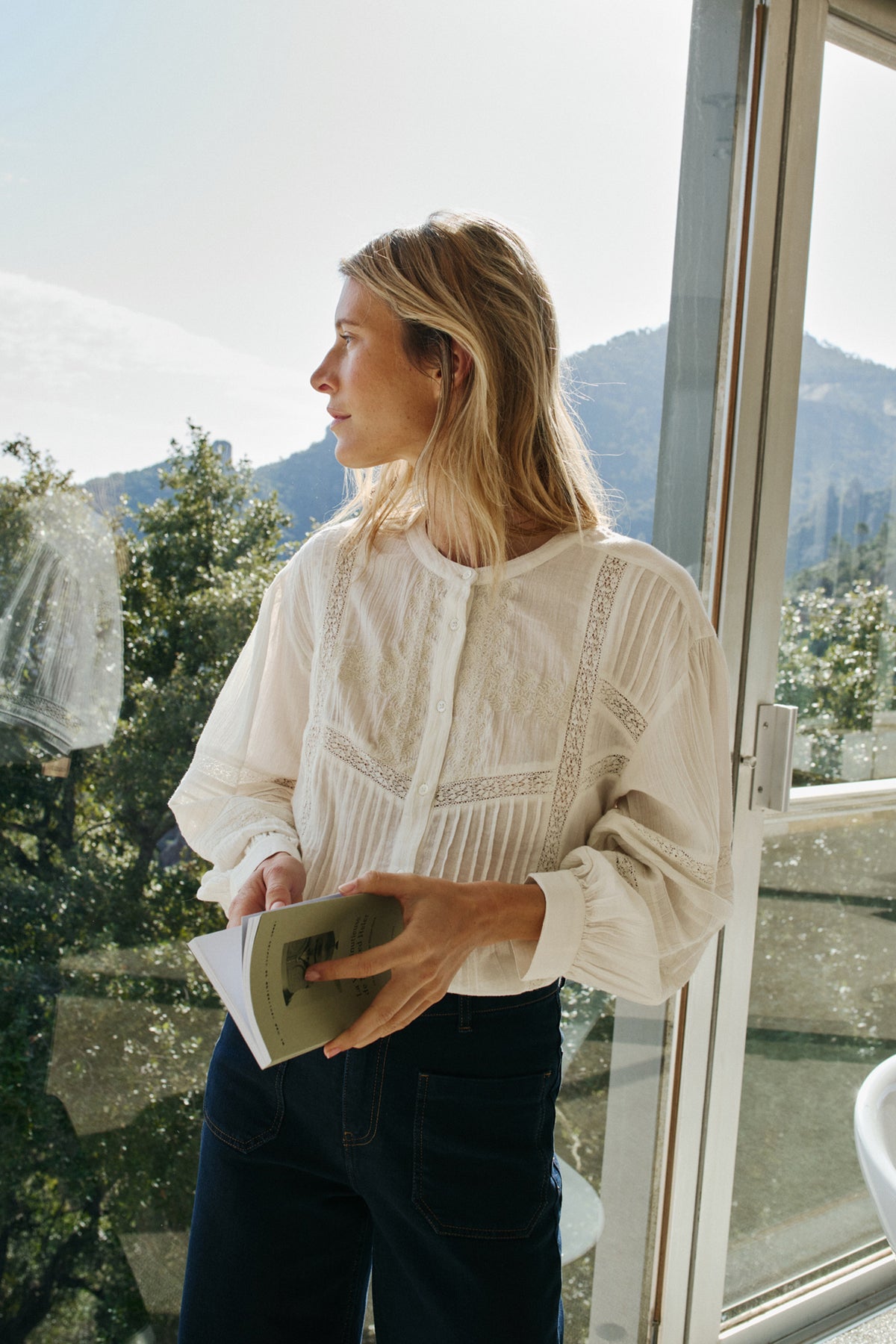 ETHNIC EMBROIDERED SHIRT