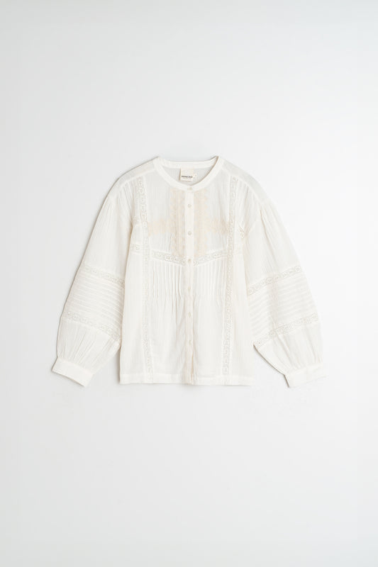 ETHNIC EMBROIDERED SHIRT