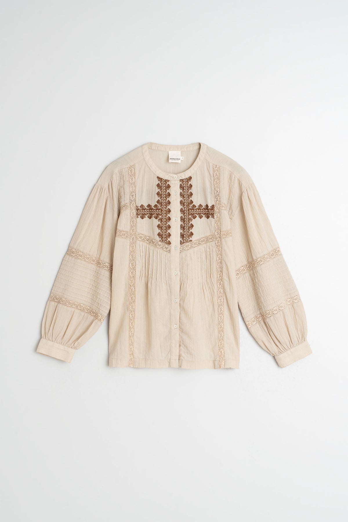 ETHNIC EMBROIDERED SHIRT