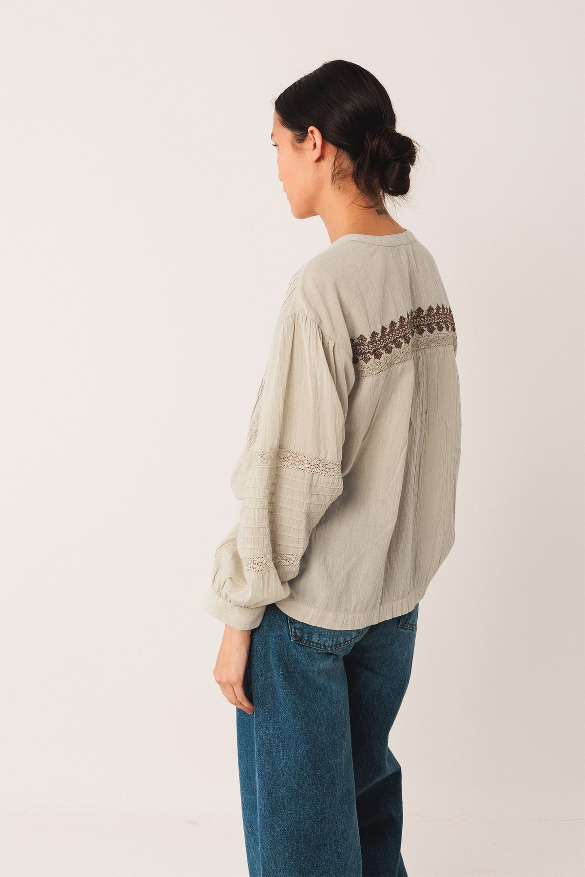 ETHNIC EMBROIDERED SHIRT