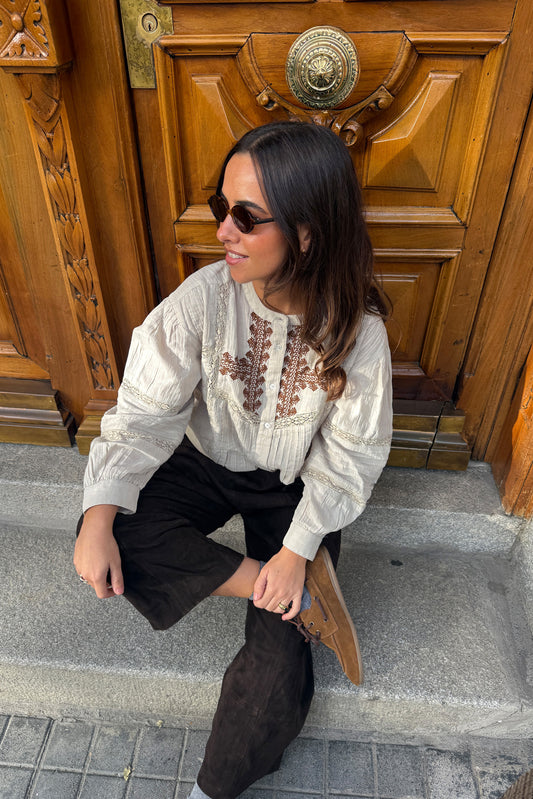 ETHNIC EMBROIDERED SHIRT 5