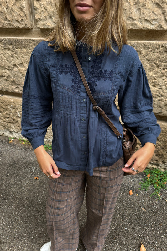 ETHNIC EMBROIDERED SHIRT