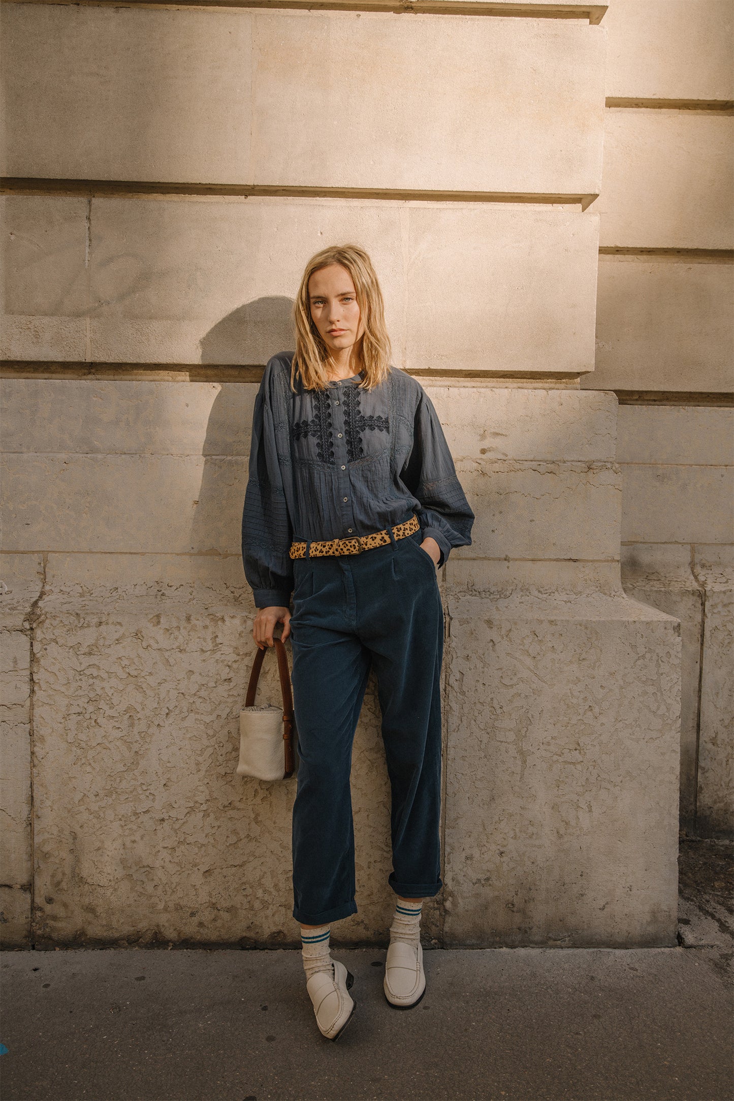 ETHNIC EMBROIDERED SHIRT