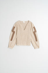 ETHNIC EMBROIDERED BLOUSE