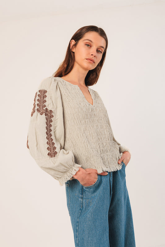 ETHNIC EMBROIDERED BLOUSE 2