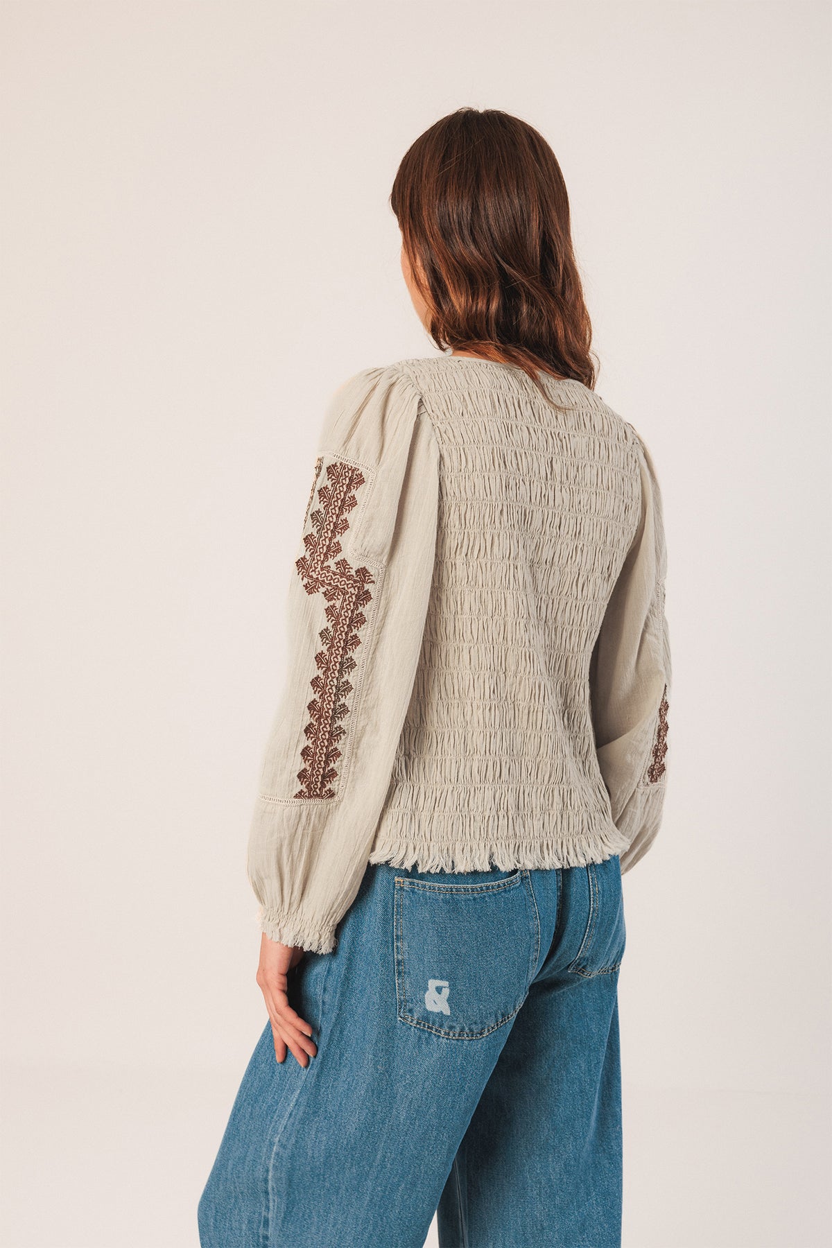 ETHNIC EMBROIDERED BLOUSE