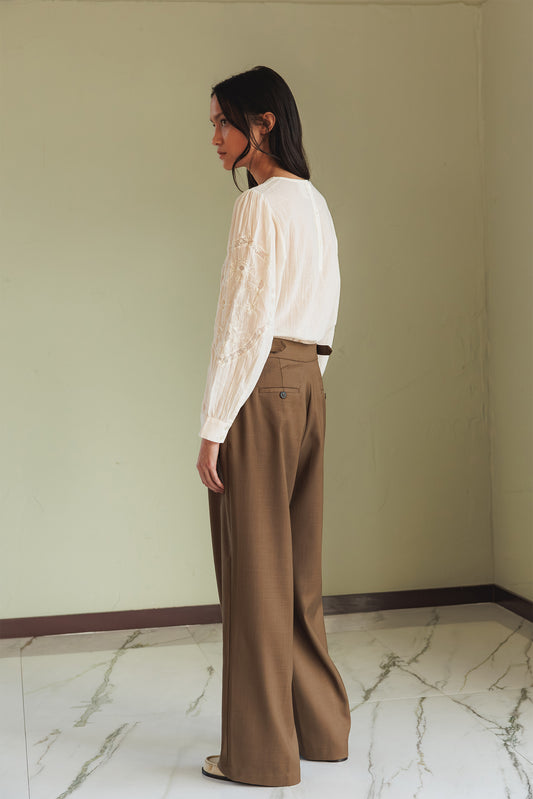 [CL] ROMANTIC EMBROIDERED BLOUSE 7