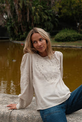 ROMANTIC EMBROIDERED BLOUSE